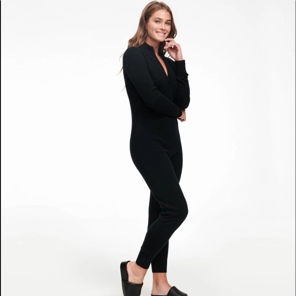 Naadam 100% Mongolian Cashmere Jumpsuit Sweater